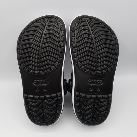 NEW Crocs Bayaband Clogs - Blk/Wh - Men 8 | Women 10 - Picture 6 of 9